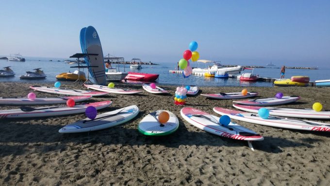 Birthday party on the beach - sup club limassol. cyprus